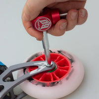 Portable Skate Tool with Bearing Puller Multi-Functional 3 in 1 Skate Tool Sturdy Heavy Duty for Skatepark