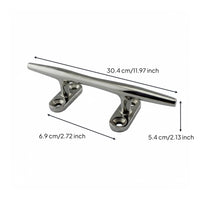 316 Stainless Steel Cleat Long Lasting Marine Hardware Mirror Polished for Dock