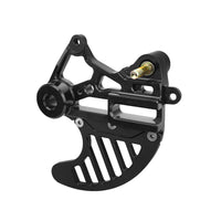 Rear Brake Disc Guard Aluminum Alloy Brake Guard with Bracket Motorcycle Disc Protector for Unpaved Terrain
