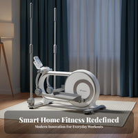 Home Elliptical Machine Quiet Elliptical Machine Low Impact Workout Exercise Equipment for Apartment