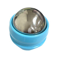 Cooling Ice Ball Massager Handheld Facial Ice Massager Polished Stainless Steel Massage Ball Compact