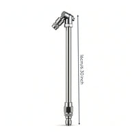 Swivel Spray Head Compatible Pressure Washer Extension Rod Long-Lasting