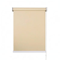 Blackout Roller Blind Long-Lasting Blackout Roller Shade Window Blind with Pull Chain Thick Shade Loop Chain Compact Design