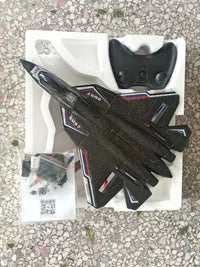 SU57 2-Channel Fixed-Wing Waterproof Foam RC Airplane Toy for Land, Water, and Air