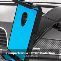 Car Dashboard Phone Holder 360° Rotation Dashboard Phone Mount Secure Hold Vehicle Navigation Bracket for Drivers, Commuters, Driving, Road Trips, SUV