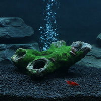Artificial Driftwood Shelter Safe for Aquatic Life Resin Driftwood Hideout