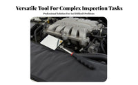 Telescoping Inspection Mirror Telescopic Rod Automotive Inspection Mirror Hand Tool Sturdy Duty Anti-Rust for Mechanics