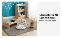 Adjustable Floor Lounger Foldable Design Backrest padding Space-Saving for Teens