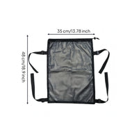 Drawstring Closure Backpack Expansion Bag Buckles Mesh Backpack Bag Coated Oxford Cloth