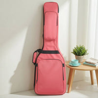 Electric Guitar Gig Bag Lightweight Guitar Gig Bag with Backpack Straps Water-Resistant for Artists, Students, Gigs, Rehearsals, Travel