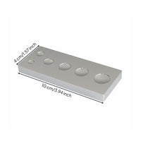Snap Rivet Setter Base Multi-Use Mirror Finish Setting Base Craft Equipment for Leatherworkers