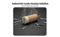 High Temperature Resistance Honeycomb Ceramic Heater Consistent Heat Output Ceramic Heating Core Stable Performance Plastic Welder Heating Core Good Insulation for Maintenance Personnel, Factory Workers, Factories, Equipment Repair, Workshops, Soldering