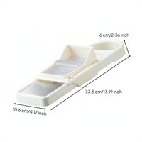 Stainless Steel Mandoline Cutter with Container Vegetable Grater Box Safety Potato Shredder Tool Rust-Proof