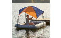 Inflatable Boat Lightweight Canopy Frame Wind Resistant Watercraft Shade for Boating