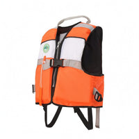 Reflective Strips Children's Life Jacket Front Zipper Kids Flotation Vest Buckle Strap Children's Buoyancy Vest Leg Straps