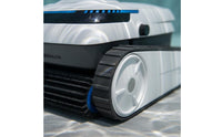 Powerful Suction Robotic Pool Cleaner Fine Filtration Underwater Cleaning Robot Intelligent Navigation for Aquatic Pond, over Ground Pools