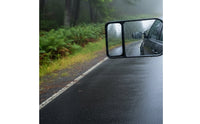 Reduces Blind Spots Snap-on Towing Mirror Adjustable Straps Vehicle Accessory for RV Owners