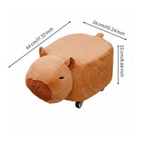 water pig  Stool Lightweight water pig  Footstool Cozy Animal Stool for Young Children, Playroom