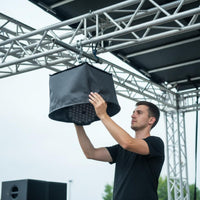 Long-Lasting Waterproof PAR Light Cover Efficient Drainage Waterproof Par Cover Simple Setup Outdoor Stage Light Rain Guard High Temperature Resistant for Concerts, Events