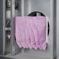 Industrial Non-woven Chemical Fiber Bag Filter for Central Air Conditioning Dust Removal and Purification