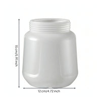 Wide-Mouth Spray Paint Cup Easy to Install Paint Sprayer Cup with Threaded Opening Lightweight Container Flexible for DIYers