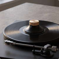 Vinyl Record Stabilizer Stable Vinyl Record Weight Stabilizer Stylish Audio Component for Listening Rooms