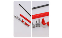 Car dents Repair Tool with Interchangeable Attachments Compact Ding Repair Kit Portable Tool for Mechanics, Auto Body Shop