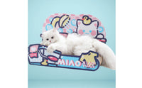 Wear-Resistant Sofa Cat Scratcher Protects Furniture Cat Sofa Scratcher Bed Long-Lasting Construction Kitty Couch Scratch Pad Multi-Functional Design