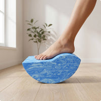 Equilibrium Board Lightweight Foam Rocker Latex Wobble Balance Board for Yogis, Physical Therapy
