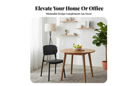 Easy to Clean Molded Plastic Side Chair Stackable Indoor Seating Lightweight Dining Stool Modern Design for Restaurant Owners, Apartment Dwellers, Study Room, Kitchen, Special Events, Balcony