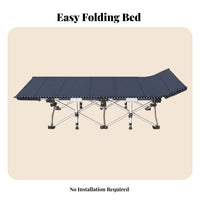 Adjustable Recliner Foldable Bed Foldable Design Adjustable Reclining Lounger Easy Setup Erportablenomic for Caregivers