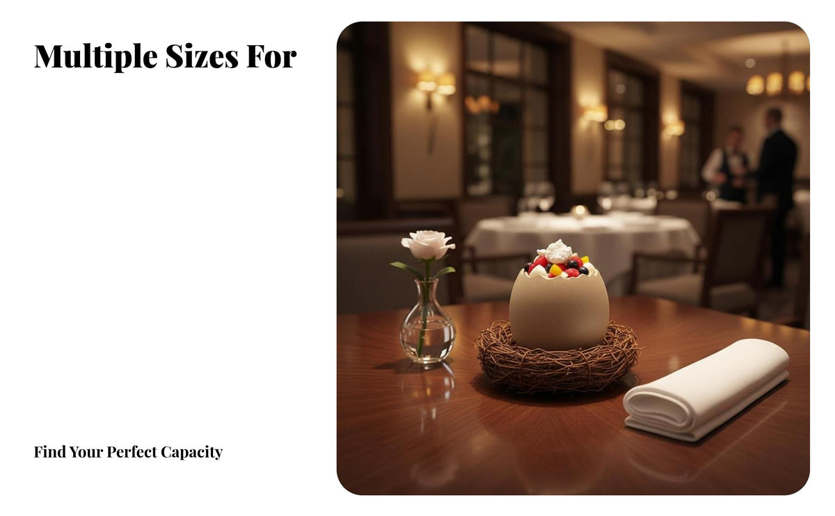 Creative Ovalshell Bowl, Unique Tableware, Minimalist Design, Restaurant Decor