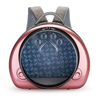 Portable Pet Backpack, Breathable Cat Carrier, Space Capsule Style, Large Capacity