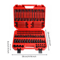 107 Pieces Screwdriver Bit Set with Case Secure Screwdriver Bit Set with Storage Case Sturdy Tools for Garage