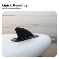 Glue-on Tracking Skeg Improves Directional Control Surfboard Fin Paddle Board Stability Fin Enhances Directionality
