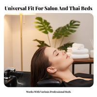 PU Leather Salon Shampoo Bed Headrest Waterproof Hair Washing Pillow Easy to Clean for Barbers, Hairstylists, Barbershop, Beauty Parlor, Spa