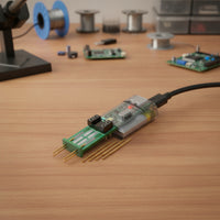 Rechargeable Optocoupler Testing Tool Portable Optocoupler Testing Tool with Replaceable Probes Compact Battery Powered for Hobbyists