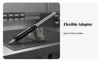 330CC Applicator Barrel Pressure Withstand Ant Aluminum Alloy Dispensing Sleeve Air-Powered Silicone Dispenser Long-Lasting