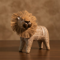 Lion Ornament Sculptural Lion Statue Small for Entryway