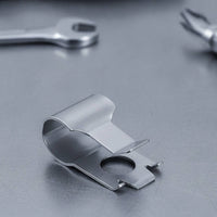 Turbocharger Pressure Valve Rod Clip Spring Fastener Silver