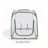 Mini Greenhouse Zippered Plant Shelter with Cover Portable Greenhouse Light-Transmitting Grow Tent Heavy-Duty for Gardeners