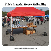 Portable Market Stall Canopy Rainproof Instant-Setup up Canopy Foldable Portable Outdoor Shelter for Street Vendors, Event Organizers, Events, Parties