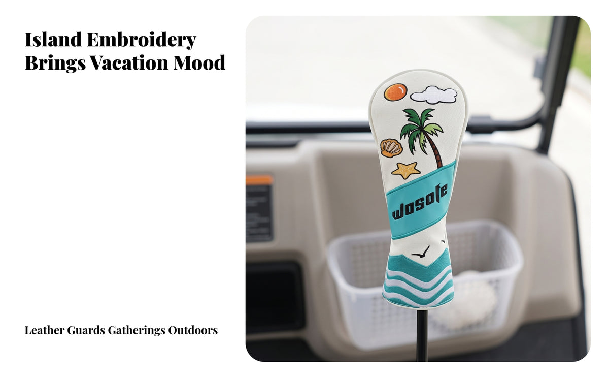 Embroidered Golf Club Headcover