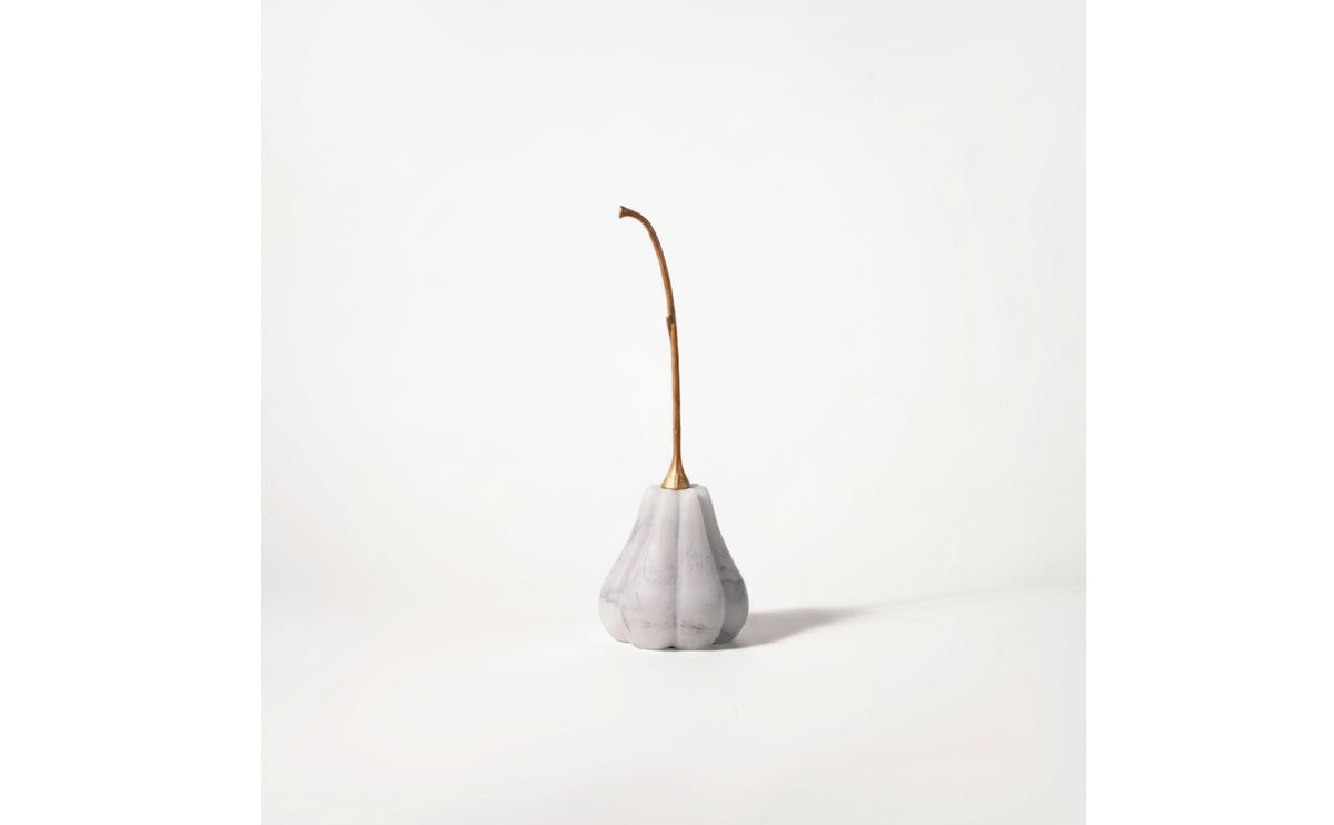Pumpkin Ornament Tabletop Pumpkin Sculpture Modern Ornaments for Living Room