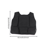 Soft Textured Adjustable Padded Chest Vest Padded Chest Protector Training Vest