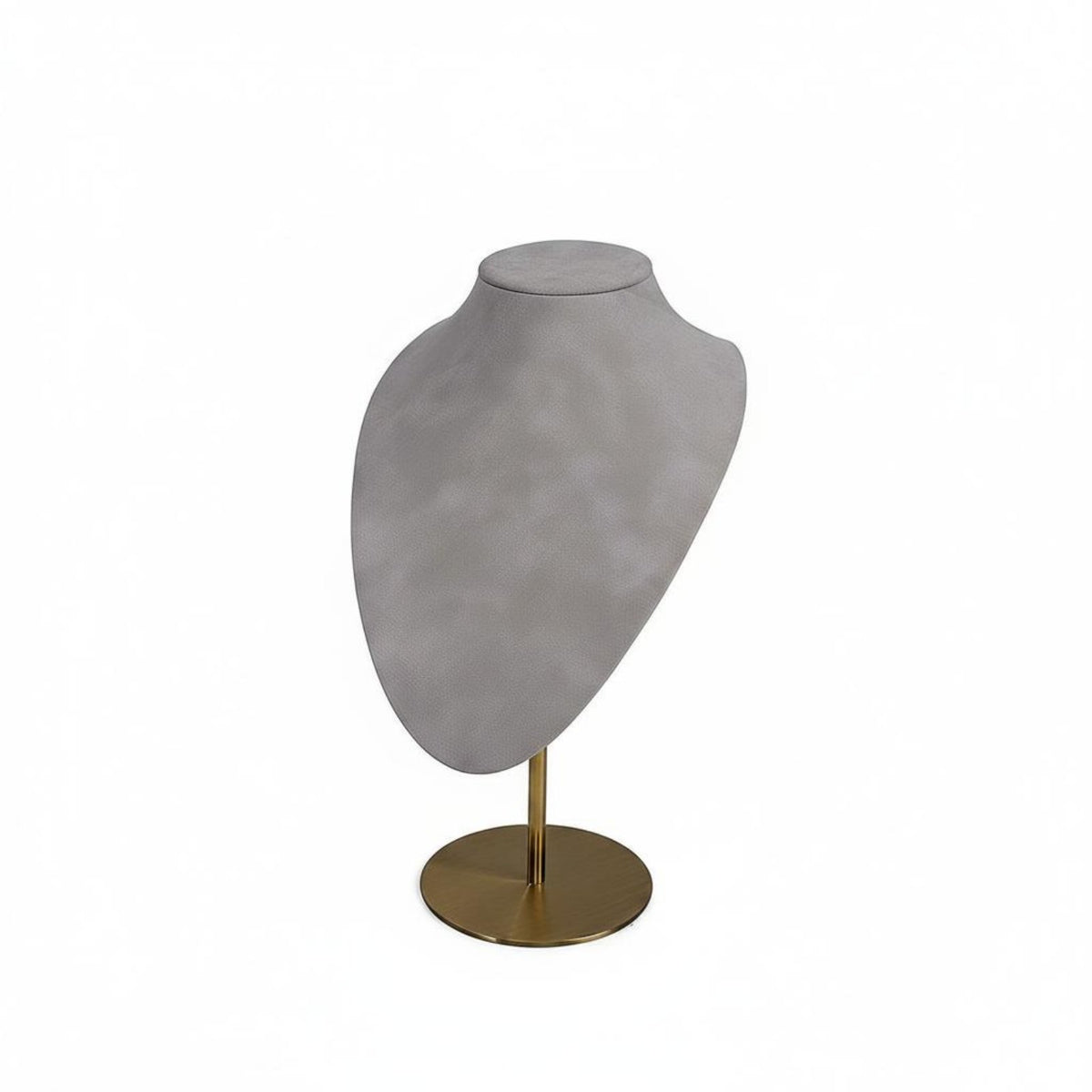 Necklace Display Bust Light Luxury Pendant Display Holder Stable Metal Base Jewelry Mannequin Stand for Photographers, Photography Studio