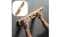 Fingerboard Climbing Skin-Friendly Wooden Finger Training Board Heavy Duty Pull-up Finger Training Board for Home Workout, Gym