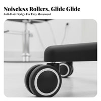 Hairstylist Trolley Adjustable Height Hairstylist Tool Trolley 360° Rotating Casters Salon Apparatus for Hairstylists, Barbers, Barbershop
