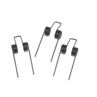 3 Pieces Black Double Torsion Spring Clip Wear Resistant Double Torsion Spring Heavy Duty Hardware Lightweight for DIYers