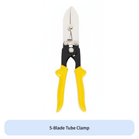 Gutter Crimper Safety Lock Crimping Tool Heavy Duty Hanging Loop for Roofers, HVAC Technicians, Roof Work, Workshop, Home Repair